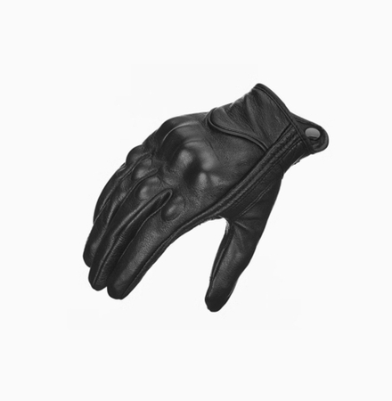 Перчатки Bullit чёрные кож XL