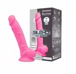 Фаллоимитатор SileXD Model 1 7 светится в темноте розовый 17,6 см