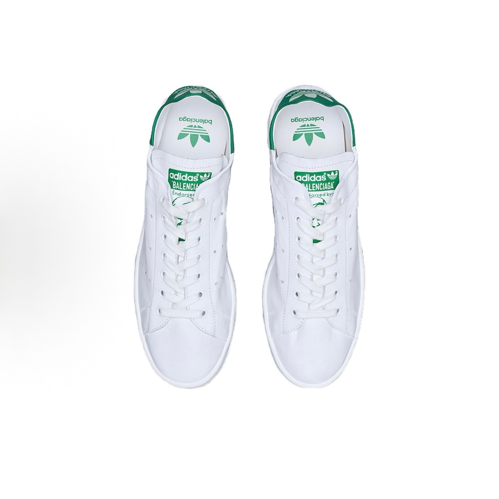 Balenciaga x Adidas Stan Smith Core White Green