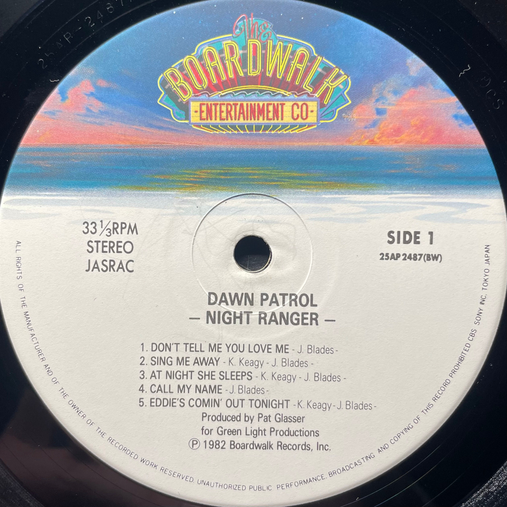 Night Ranger ‎– Dawn Patrol (Япония 1983г.)