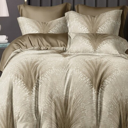 Комплект постельного белья "АВТ. 774", сатин, 100% хлопок, Россия. Пододеяльник на молнии!!!