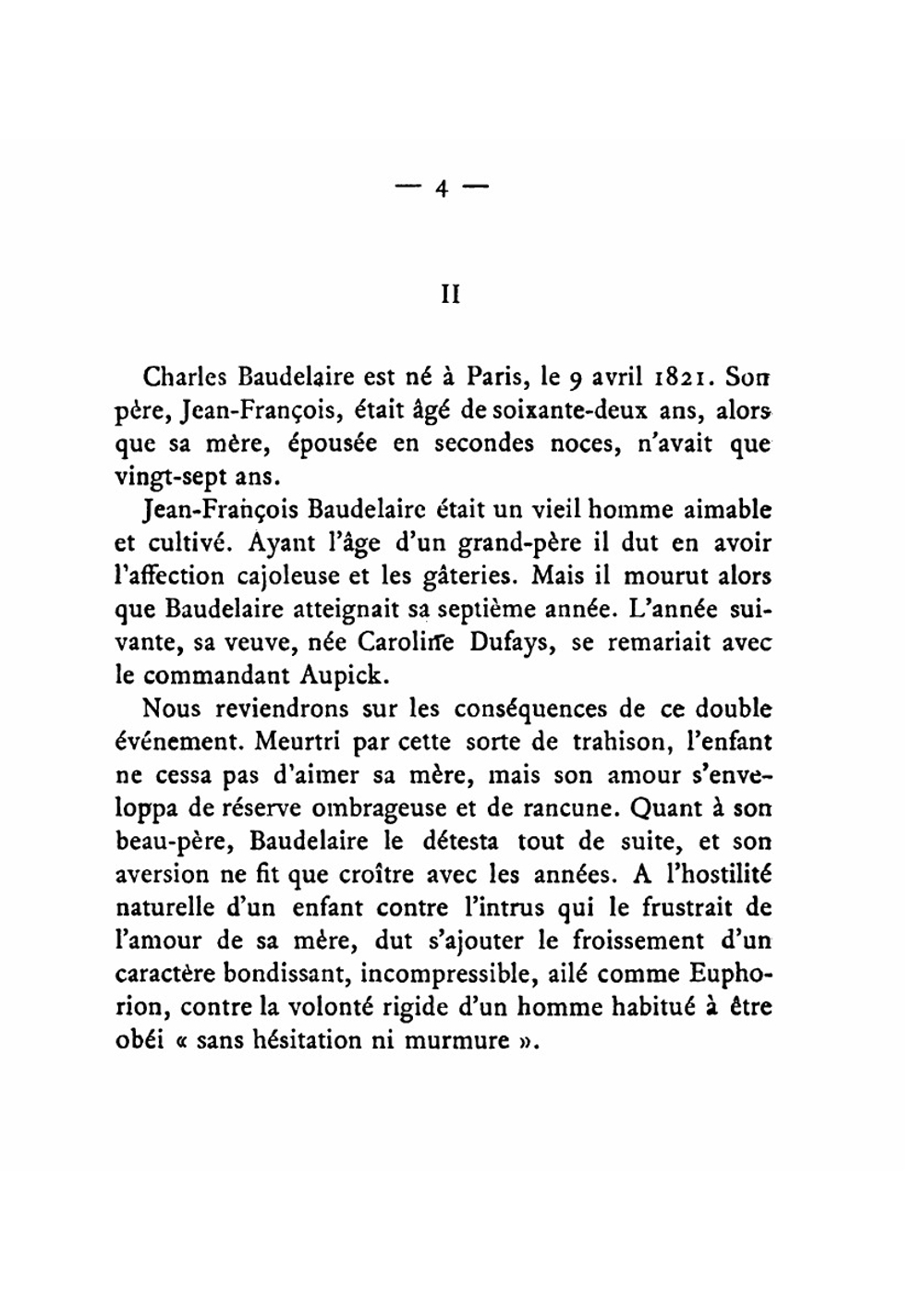 Baudelaire Choisi Poésie | Charles Baudelaire