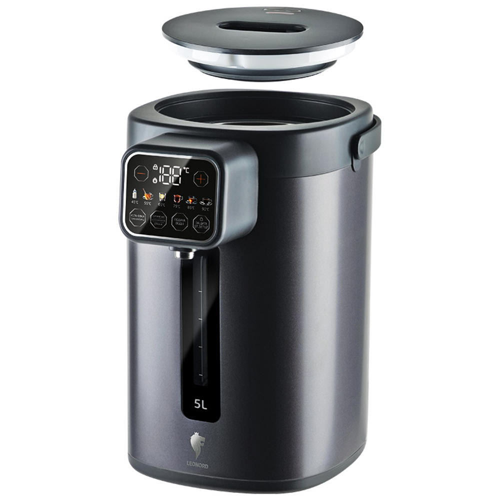 Термопот Leonord LE-1544 тёмно-серый (109688)