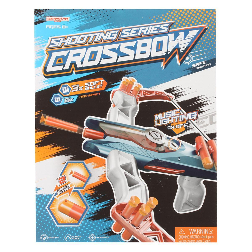 Арбалет с мягк.пулями, коробка 6196