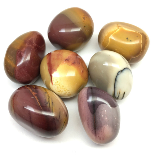 Мукаит цветной, галтовка 25-30 мм