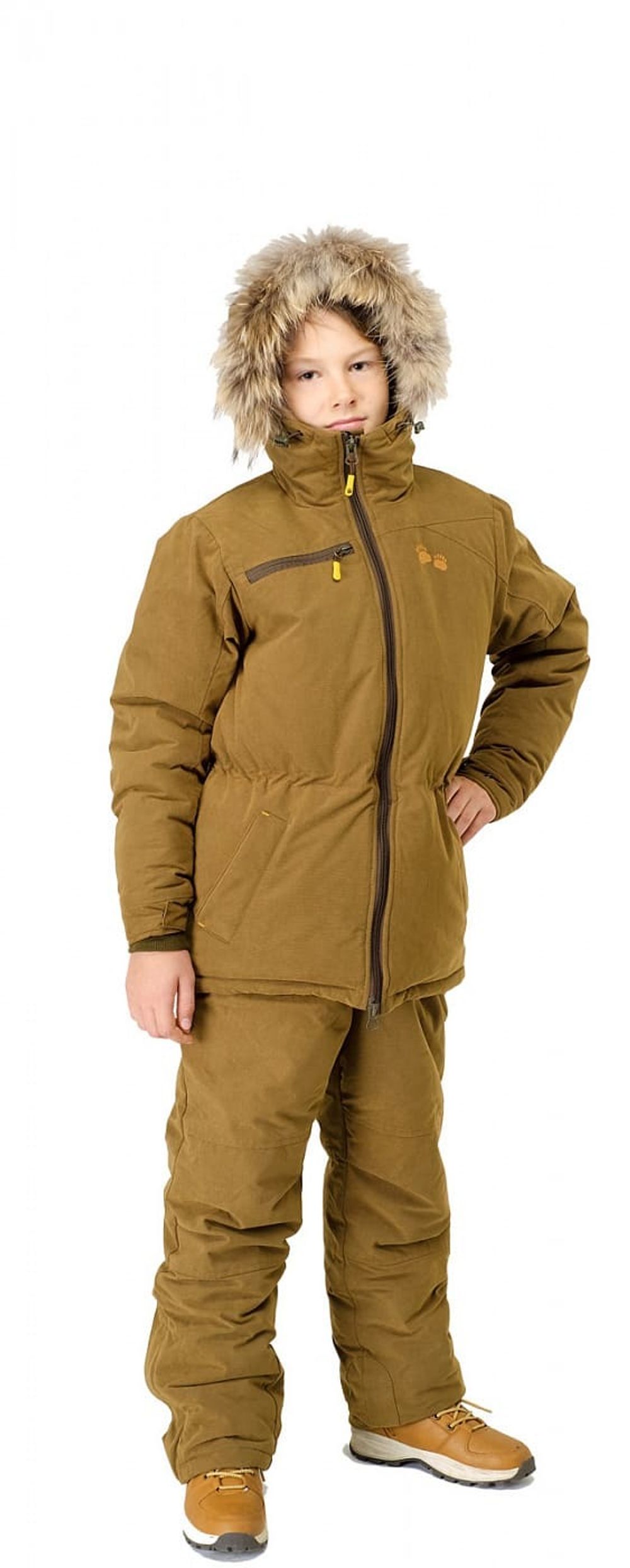 Детский зимний костюм "Лион" (финляндия, золото), МАУГЛИ, Novatex