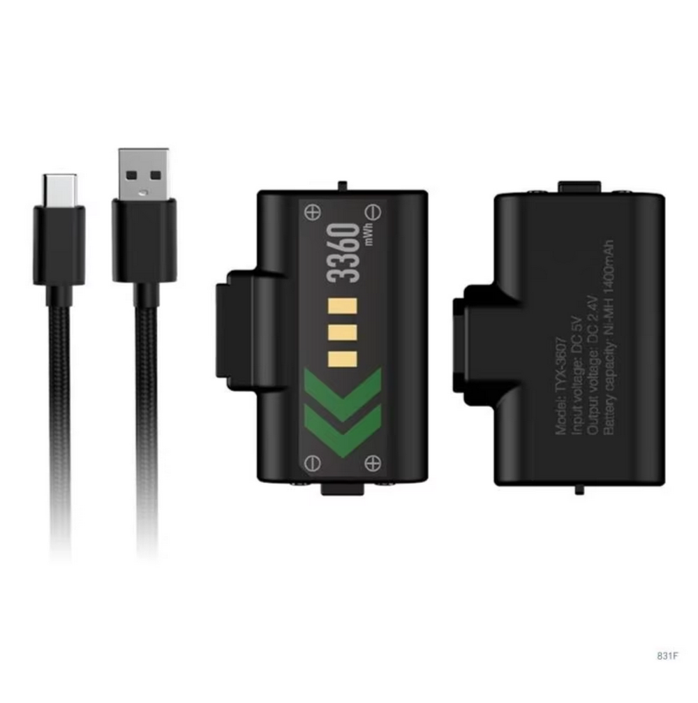 Комплект аккумуляторов для Xbox X-Series +кабель зарядки Dobe