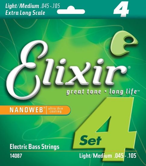 Струны для бас-гитары ELIXIR 14087