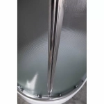 Душевой уголок ESBANO ESR-8025 ESUGR8025 100x100 стекло рифленое, матовое/профиль хром