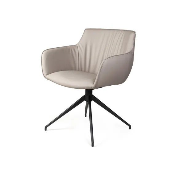 Полукресло Sofia, серая экокожа Soft-Touch