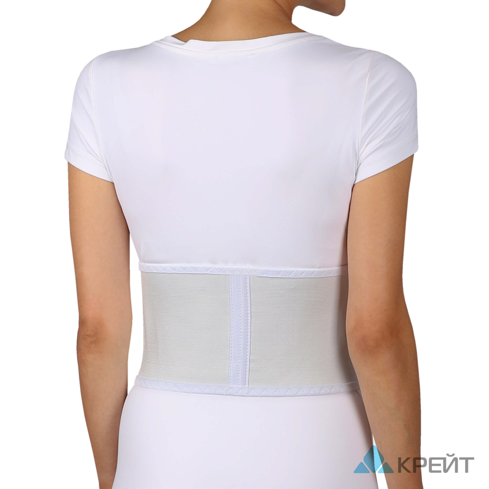 Грыжевой бандаж на брюшную стенку ,высота 15 см/ грыжевой бандаж для пупочной грыжи Крейт Б-416