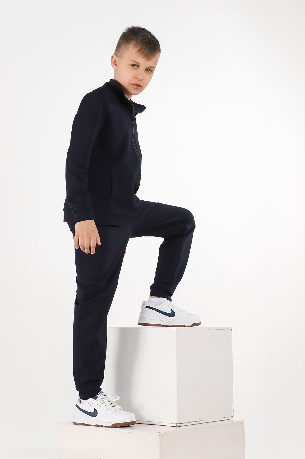 Костюм для мальчика Скул-6 Виотекс ТЁМНО-СИНИЙ