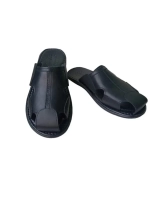 Шлепанцы из натуральной кожи