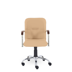 Кресло Самба GTP TG СН D8 (темный орех) S-0413 (кофейный)