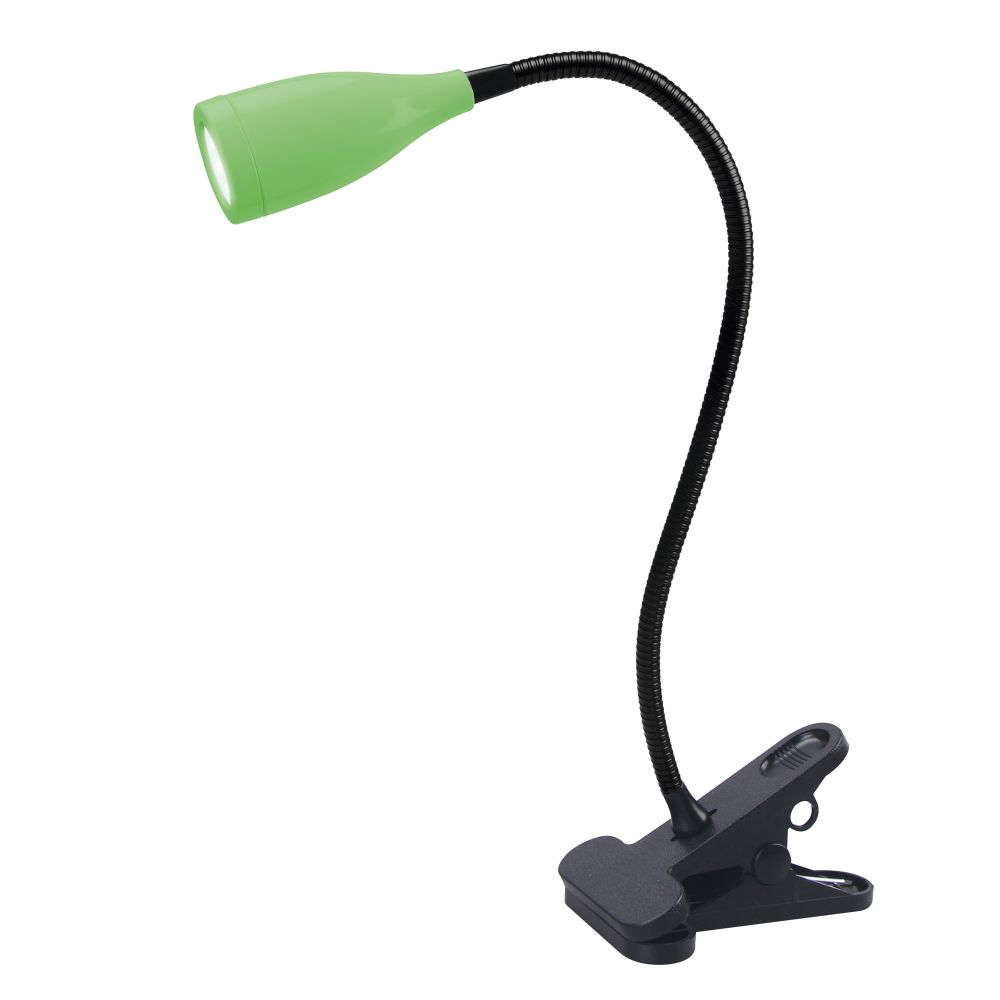 ULM-D501 4W-4000K GREEN Светильник настольный светодиодный прищепка. Механический выключатель. Зеленый. TM Uniel