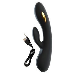 Вибратор XouXou E-Stim Rabbit с электростимуляцией