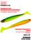 Виброхвосты LJ 3D Series BASARA SOFT SWIM 2.5in (06.35)/PG02 8шт.