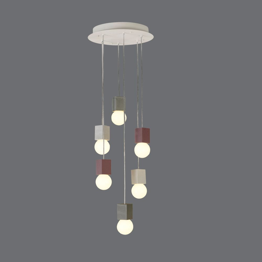 7703 Люстра подвесная GALAXIA (R09244x6)