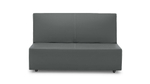 Диван Лорт Galaxy Dark Grey 157*100*86 см, Серый Экокожа Аккордеон Фиеста