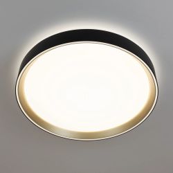 Citilux BOSS CL751351G LED RGB Светильник с пультом Чёрный с Золотом