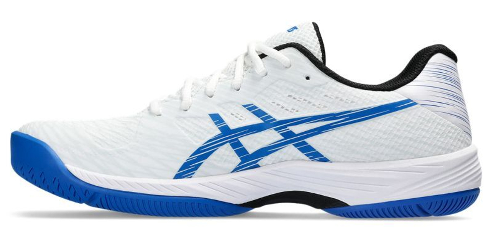 Мужские кроссовки теннисные Asics Gel-Game 9 - white/tuna blue
