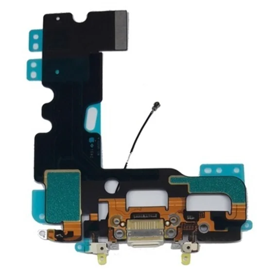 Нижний шлейф с разъемом питания для Apple iPhone 7 белый