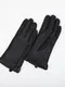 Перчатки женские, размер 9, подклад флис, цвет чёрный
