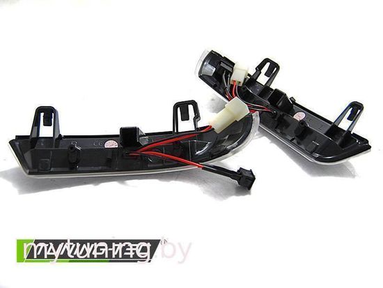Повторители поворота IN THE MIRROR WHIE LED SEQ для VW GOLF 5 / GOLF PLUS / JETTA / PASSAT, SHARAN