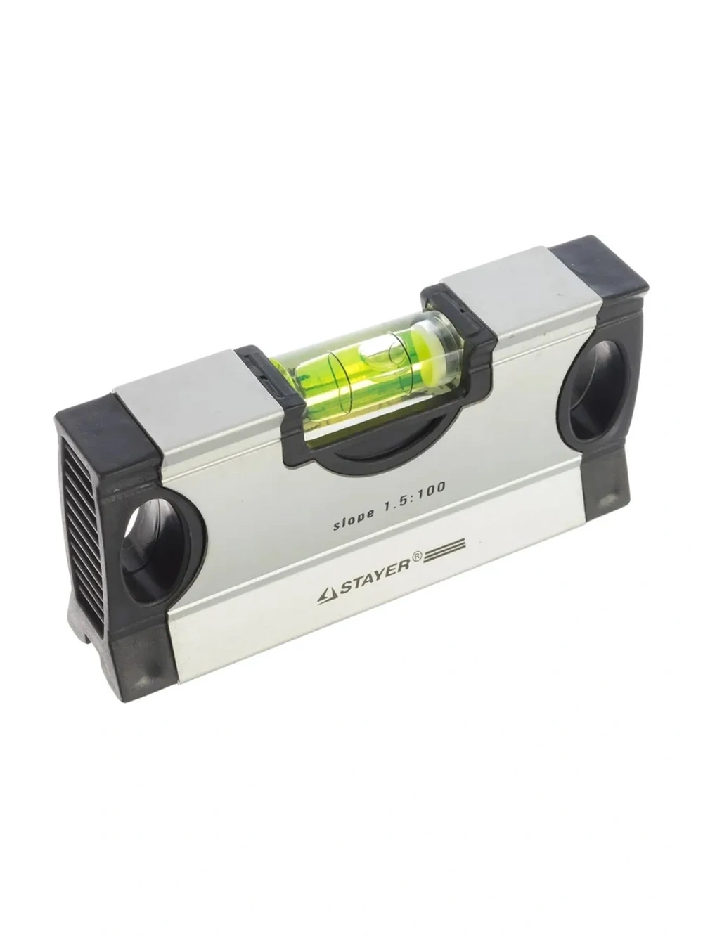 Stayer Mini Уровень строительный с уклоном 0,5:100, 12,5 см