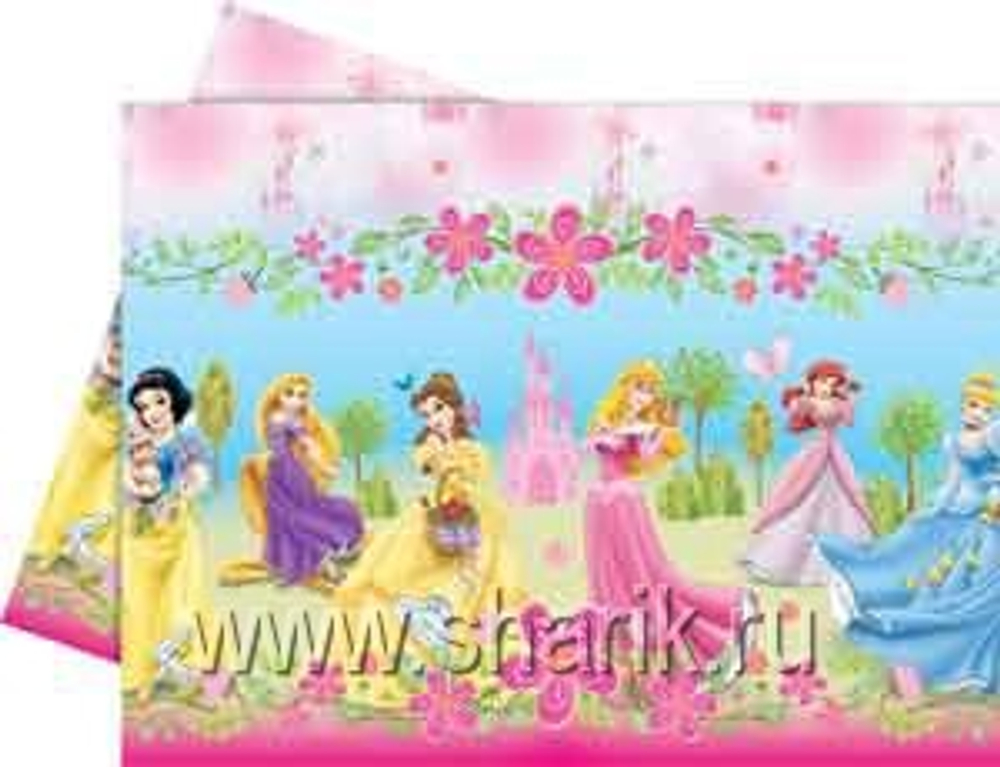 Скатерть п/э Принцессы Дворец 1,2х1,8м/Р