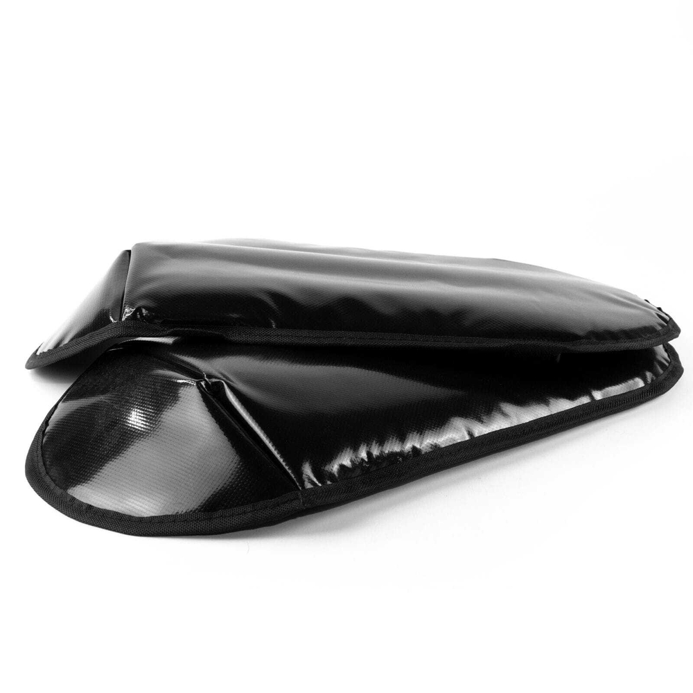 Наколенники удлиненные ПВХ, Черный