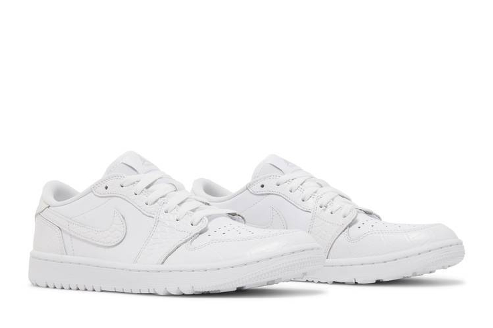 Кроссовки Jordan Air Jordan 1 Low Og Golf "White Croc"