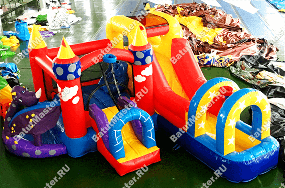 Детский надувной батут "Воздушный змей 2"