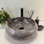 Раковина из мрамора Donut Grey Allur DM-62924 45*45*15 134