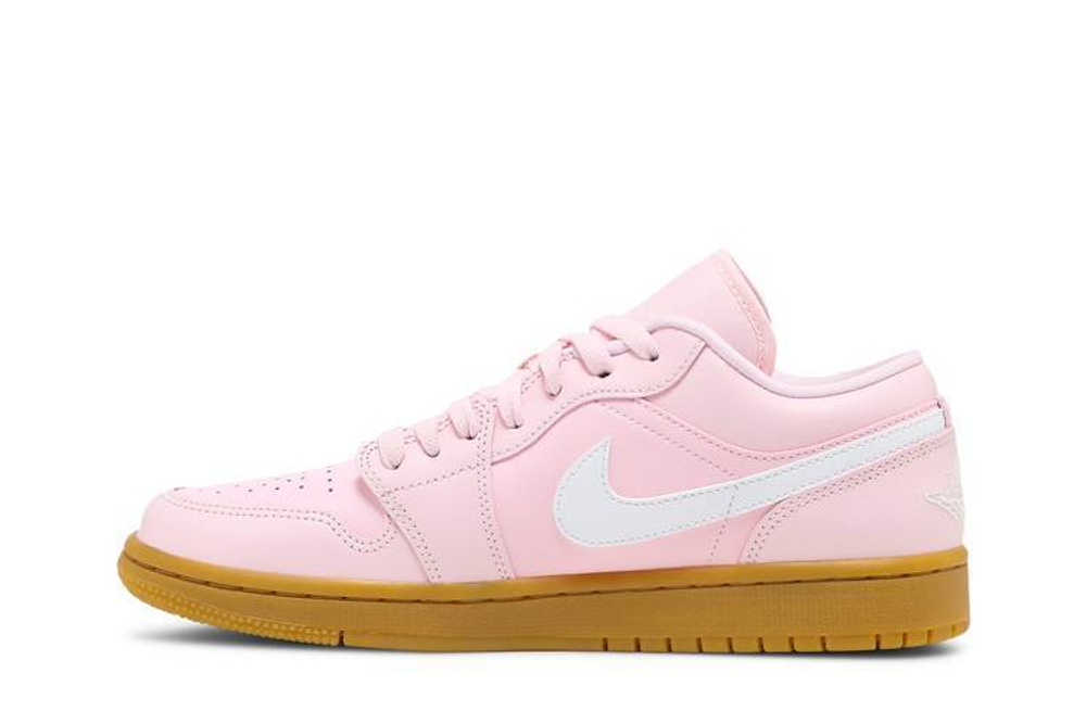 Кроссовки Jordan Air Jordan 1 Low "Pink Gum" (Женская размерная сетка)