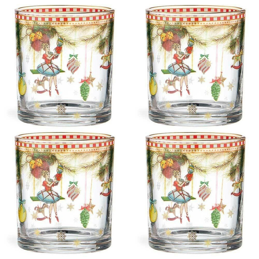 Набор стаканов 4шт 320мл "Щелкунчик", 887-471