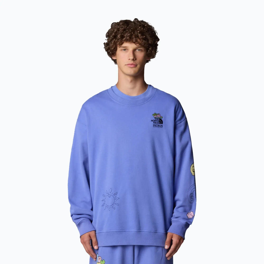 Свитшот The North Face Mountain Cleanup синий