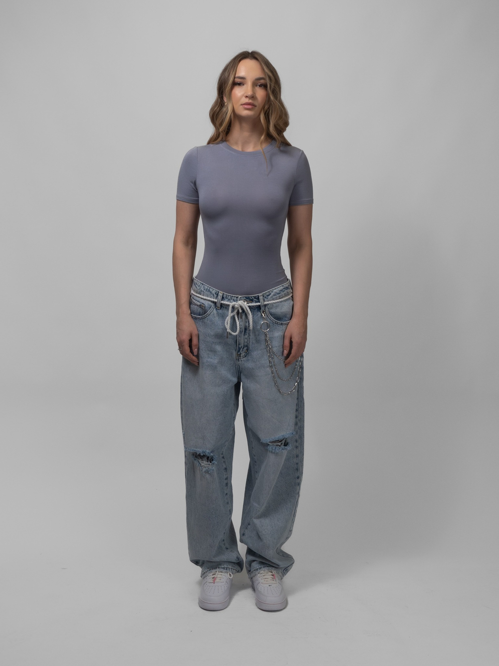 Футболка женская Skin Base (Grey)