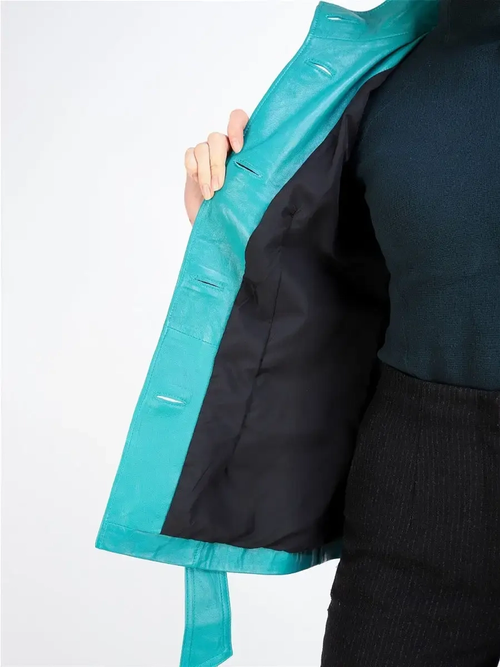 Куртка женская из натуральной кожи