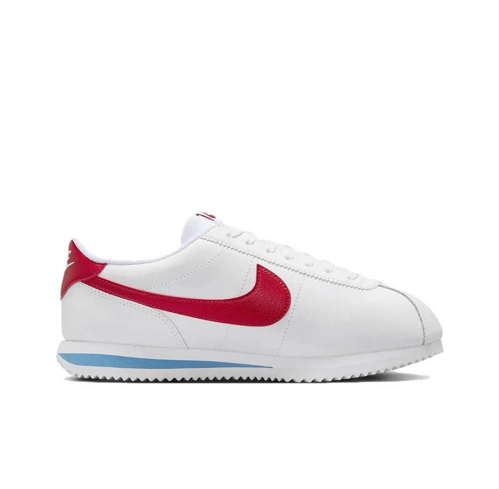 Женские кроссовки Nike Cortez Leather 'White Varsity Red Blue' DN1791-108