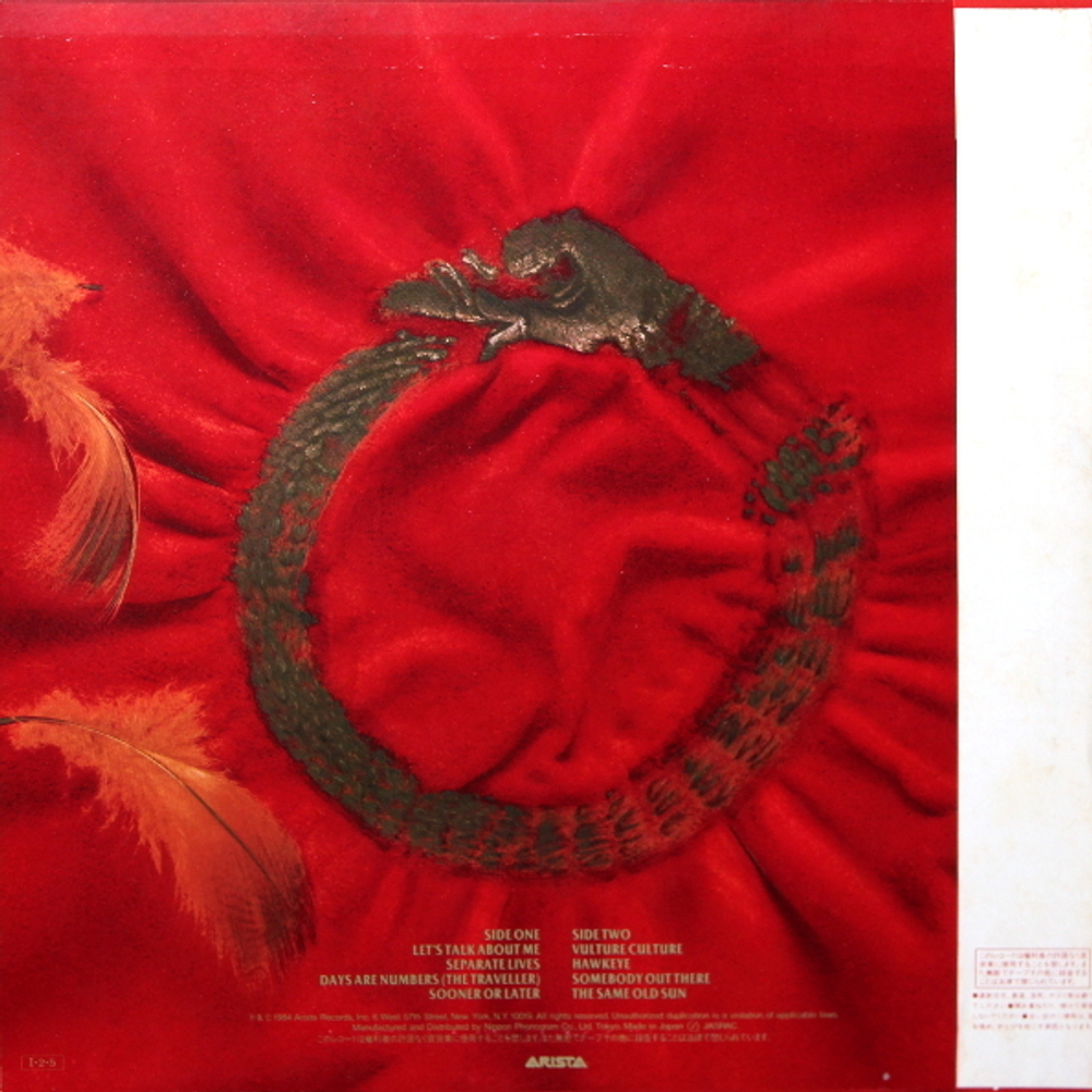 The Alan Parsons Project / Vulture Culture (LP)