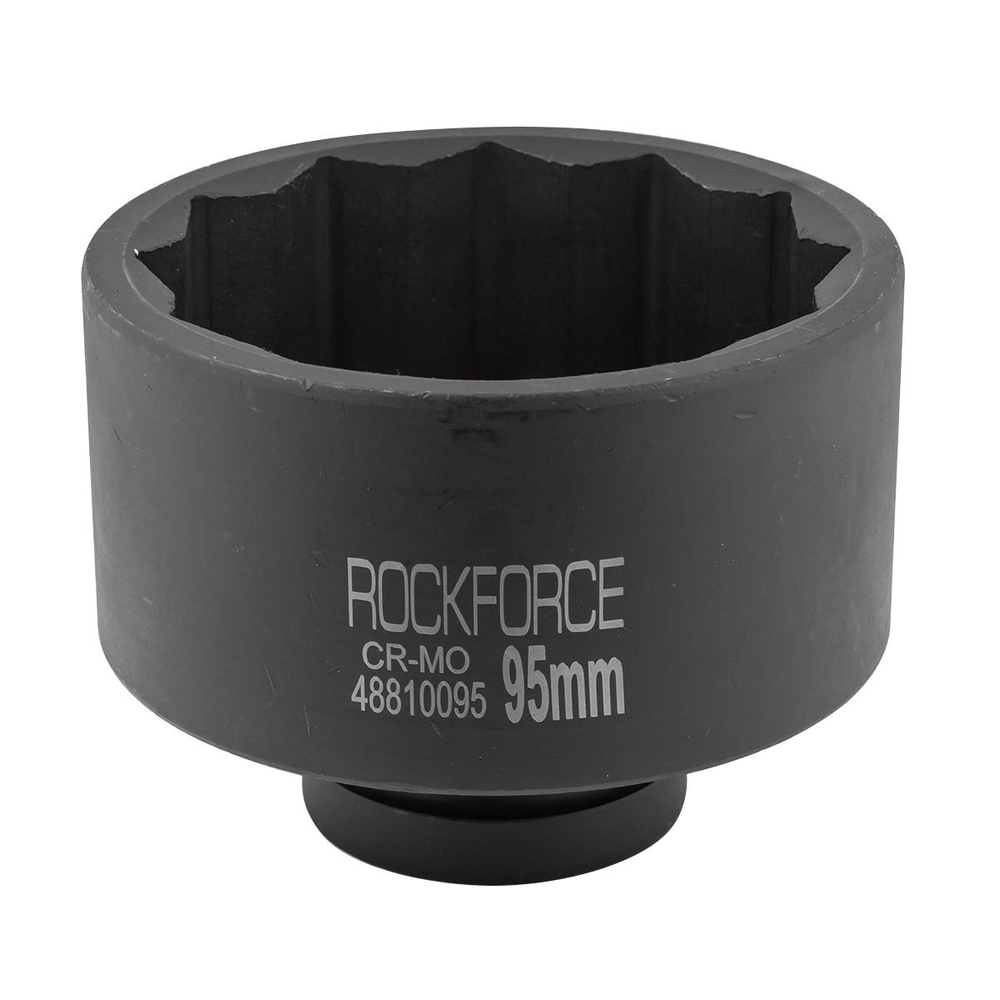 Головка ударная глубокая 1'', 95мм (12гр.) RockForce##Rock FORCE RF-48810095