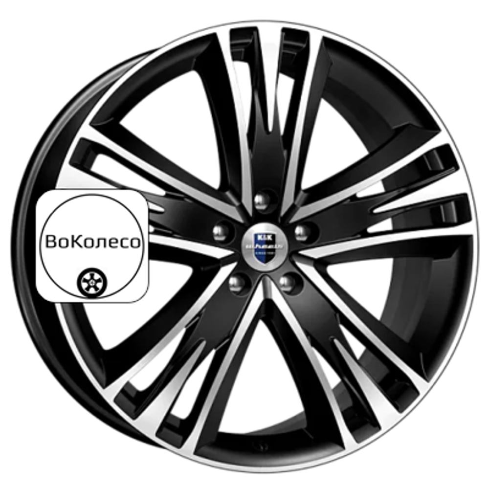 8,5x20/5x114,3 ET45 D64,1 Атлас (КС661M) Алмаз черный K&K