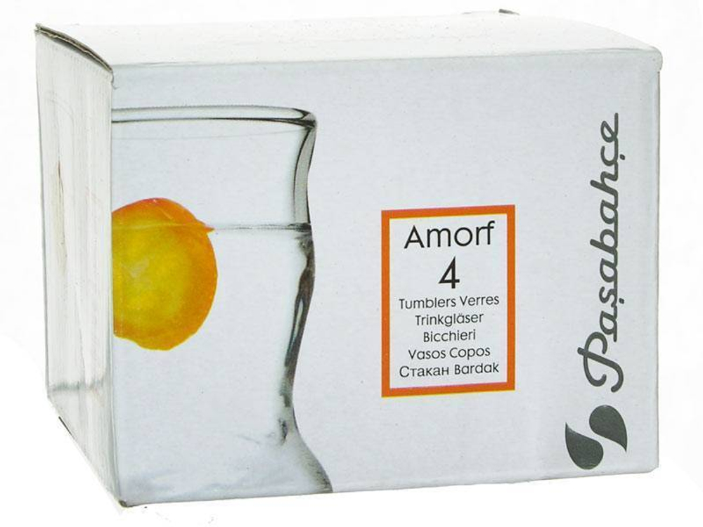 Набор стопок "Amorf" 4шт 50мл