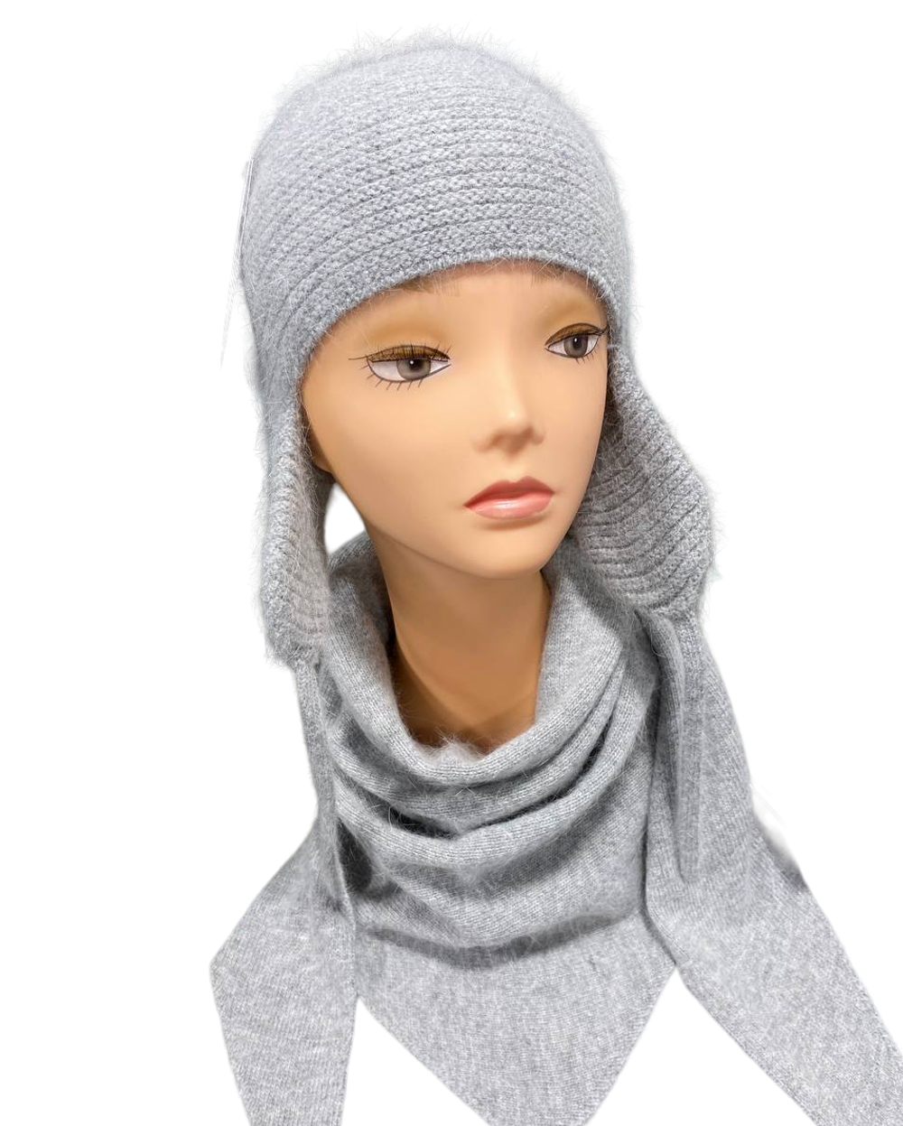 Шапка женская ШП406-03 серая