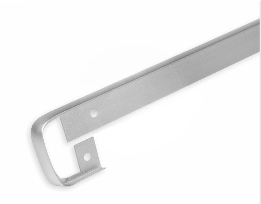 ЦБ004875 Планка д/столешниц соединительная алюм. 1517/1 38мм (с отверстиями) КДМ