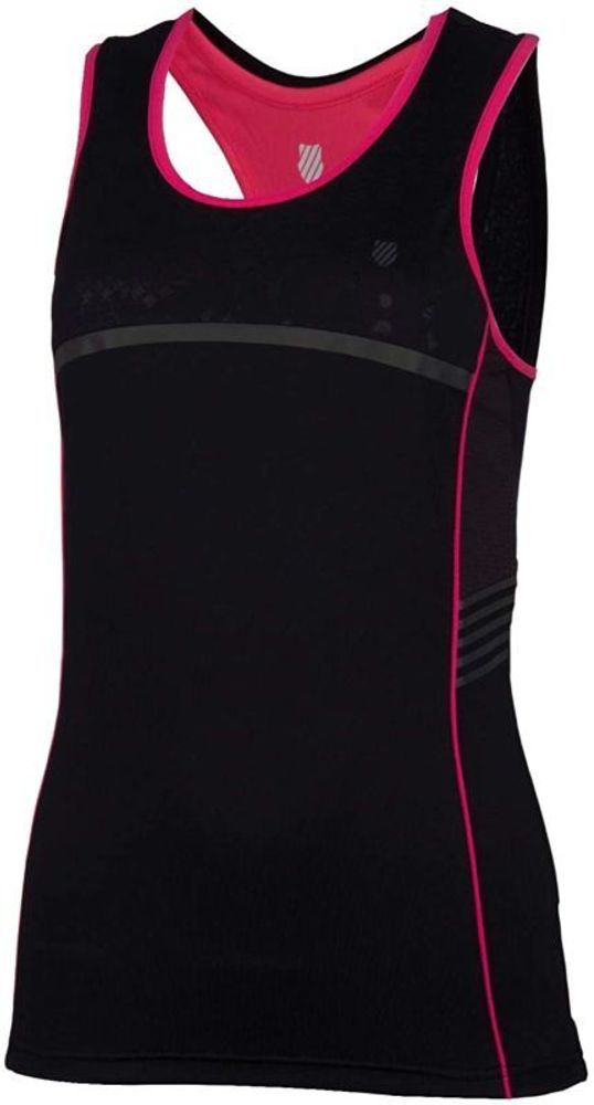 Женский топ теннисный K-Swiss Hypercourt Speed Tank W - черный