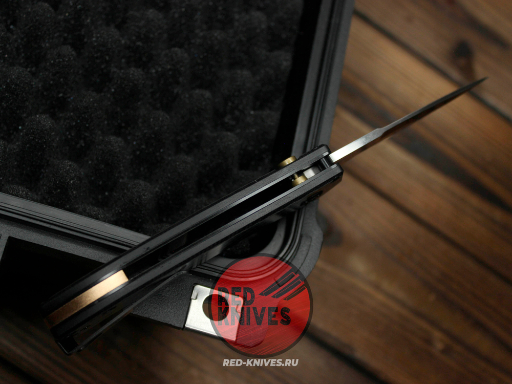 Нож Buck Auto Deploy Limited 2025 - рук. карбон, клинок сатин