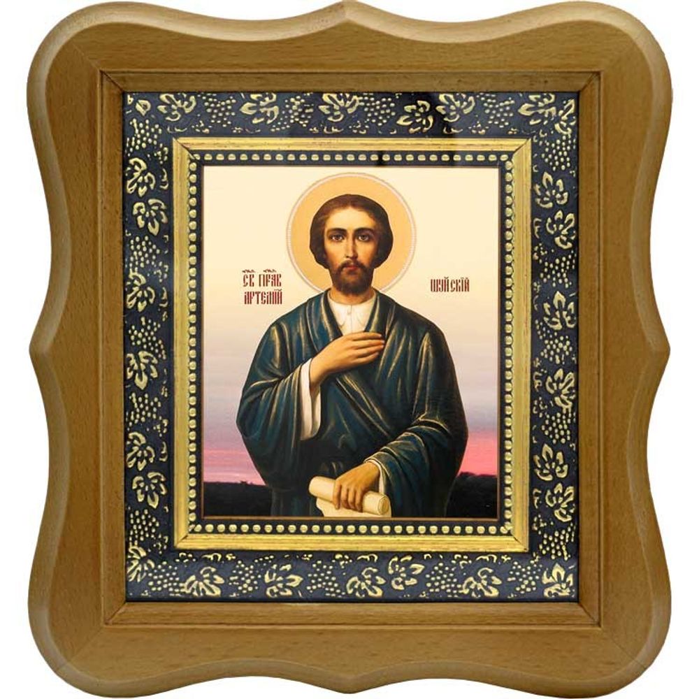 Артемий Шуйский, Владимирский праведный. Икона на холсте.