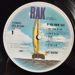 Винтажная виниловая пластинка LP Suzi Quatro If You Knew Suzi (Japan 1979) (Obi)